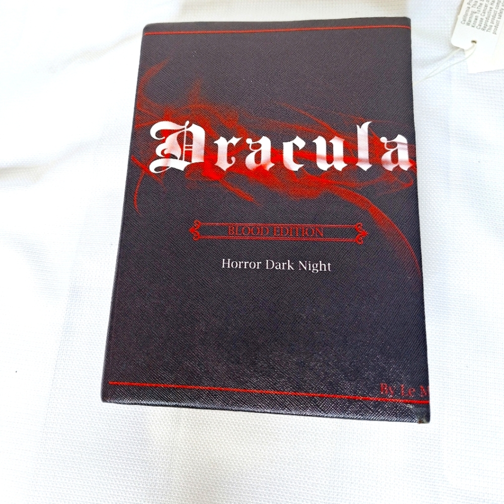 Le Miel brand "A Novel Bag" The Dracula dark academia core cross body bag.
